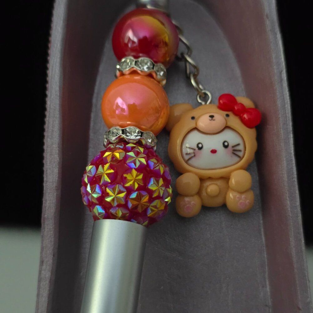 Sanrio Hello Kitty Pretty Pen by PenGwensPosh-Bling Bling - Picture 2 of 3